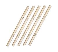 Veemoon Lot De 5 Crayons à Sourcils Fins Imperméables Triangulaires Avec Pinceau, Ultra-fins, Résistants à La Transpiration, Pour Femmes, Maquillage Longue Tenue, Usage Professionnel Et Quotidien