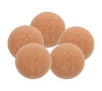 Veemoon Lot de 5 de Foot en Liège 36 Mm, Accessoires de Remplacement Légers pour Foot de Table, pour Jeux D’intérieur et Loisirs Familiaux