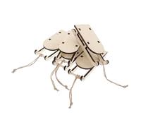 Veemoon Lot de 5 Mini Traîneaux en Bois Décoration de Noël Ornement de Table Rustique pour Bureau et Maison Accessoires Suspendus Festifs pour Fête et Intérieur Décoration de Traîneau