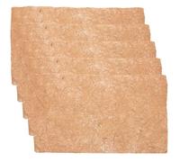 Veemoon Lot de 5 Tapis pour Nichoirs à Poules 30x30 Cm en Matériau Naturel, Coussins Moelleux Réutilisables pour Poulailler et Élevage de Lapins, Protection Anti-casse des Œufs, Usage