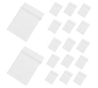 Veemoon Lot de 500 Mini Paquet Transparents à Fermeture Automatique, Paquet Refermables en Polyéthylène 1,8 X 2,5 Cm, 20 Microns, Pochettes à Bijoux pour Rangement, Échantillons et