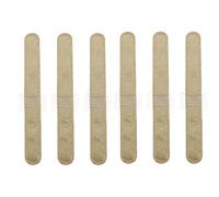 Veemoon Lot de 6 Bracelets à Corsage Bracelet à Claquer à Faire Soi-même - à Claquer Fleuri - Cadeau D'invité - Vierge à Motif Floral pour Demoiselles D'honneur, Enterrement de Vie de Jeune