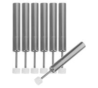 Veemoon Lot de 7 Amortisseurs Hydrauliques en Acier pour Poubelle, Fermeture Douce et Silencieuse, Dimensions 10 X 61 X 87,5 Mm, Piston Cylindrique, Amortisseur de Couvercle Cuisine