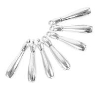 Veemoon Lot De 7 Breloques Bowling Métal Solides Couleur Argenté Ancien Pour Artisans Bijoux Diy Pendentifs Miniatures Décoration Festive Créative