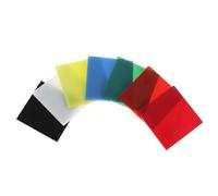 Veemoon Lot de 7 Feuilles de Verre Carrées Colorées pour Micro-Ondes Matériau Fusible pour Fusion du Verre Décoration DIY Bijoux Couleurs Vives et Fondre Facilement Art du Chaud