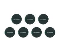 Veemoon Lot de 7 Houppettes à Poudre pour Visage, Rondes, Utilisables Sèches ou Humides, Couleur Verte, Outil Cosmétique Multi-usages pour Poudre Visage et Teint, Accessoires Maquillage