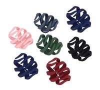 Veemoon Lot de 7 Pinces à Cheveux Pieuvre Colorées pour Bain Antidérapantes pour Cheveux Longs Accessoires Élégants et Pratiques