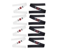 Veemoon Lot De 8 Bandeaux à Capuche Ninja Pour Hommes Et Femmes - Chapeaux De En Polyester - Accessoires De Costume Pour Fêtes Et Événements Bandanas Colorés Et Stylés