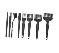 Veemoon Lot de 8 Brosses de Nettoyage pour Rasoirs et Tondeuses Électriques Manche Antidérapant en PP Accessoires Polyvalents pour Entretien Précis pour Usage Domestique et Voyage