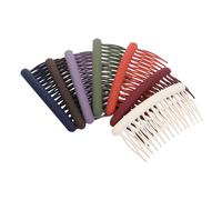 Veemoon Lot de 8 Peignes Latéraux pour Femme Accessoires Coiffure Matériaux Épingle à Cheveux Fixe pour Frange pour Coiffures Élégantes Peigne Anti-Chute