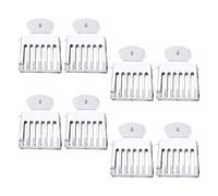 Veemoon Lot de 8 Pinces à Reine en Acier Inoxydable Cages à Reines pour Abeilles Matériel Apicole Professionnel pour Élevage et Gestion des Ruches Outil Apicole Sécurisé et Polyvalent