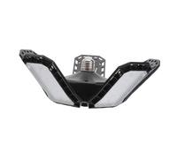 Veemoon Lumière de Garage Pliante LED 80w Ac85-265v E26/e27 Noir