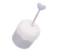 Veemoon Machine à Bulles Portable Bleu pour Nettoyant Visage, Gobelet Mousseur à Bulles Compact, Mousse Nettoyante Visage Moussant pour Soins Peau Quotidienne