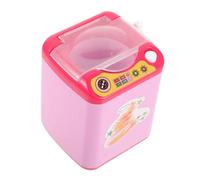 Veemoon Machine à Laver Pinceaux de Maquillage Électrique Mini Compacte Rose Ventilation Nettoyage Profond pour Maquillage et Éponges