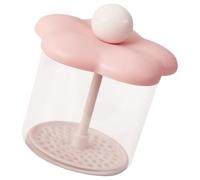 Veemoon Machine à Mousse Nettoyante Visage Portable Rose, Flacon Moussant Manuel 150ml en Plastique Abs, Outil à Bulles Simple pour Gel Lavant Visage et Nettoyants Exfoliants, Usage