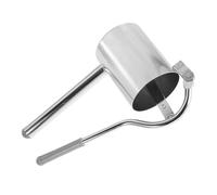 Veemoon Machine à Nouilles Manuelle en Acier Inoxydable Portable Facile à Nettoyer Cuisine Maison Ustensile de Presse à Pâtes Argenté