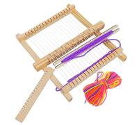 Veemoon Machine à pour Garçon Fille Outil de Tissage DIY Développement Intellectuel et Créatif Éducatif pour Garçons et Filles pour Réaliser Ceintures et Écharpes Couleur Aléatoire