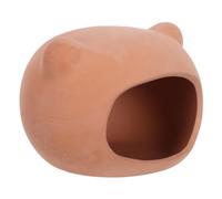 Veemoon Maison pour Grenouilles et Crapauds en Céramique, Abri Sécurisé de Grotte, Entretien Minimal, pour Tortues et Petits Animaux en Aquarium ou Jardin