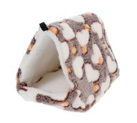 Veemoon Maison pour Hamsters Et Petits Animaux pour Écureuils Rats Et Cochons Motif Aléatoire pour Hiver