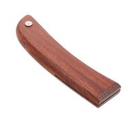 Veemoon Manche en Bois Massif Antidérapant pour Couteau Cuisine Poignée Ergonomique 1 Pièce sans Trou Accessoire de Rechange pour Outil de Coupe pour Découpe Sécurisée et Précise