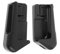 Veemoon Manette de Jeu 2-en-1 pour Téléphone Portable en Abs, Design Léger et Pliable, Compatible Divers Jeux Mobiles, Poignée Ergonomique Noire Facile à Utiliser