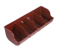 Veemoon Mangeoire Plastique Porcs Compartiments Capacité Importante Facile à Nettoyer Alimentation Porcelets sans Confusion Équipement Ferme Élevage Porcin