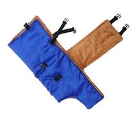 Veemoon Manteau Chaud pour Veau -Né Gilet Isolant Coupe-Vent Renforcé Vêtement D’Élevage Doux et Confortable Protection Thermique Hiver Fournitures pour Ranch 1 Pièce