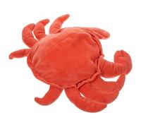Veemoon Marionnette à Main Crabe en Peluche Mignonne à Main Réaliste pour Garçon et Filles D’Animaux Douce en Coton PP pour Jeux Interactifs et Développement Motricité Fine