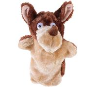 Veemoon Marionnette à Main Loup en Coton Doux, Éducatif D’éveil pour Garçon et Filles, Marionnette Conteuse Interactive pour Théâtre et Jeux D’Imagination