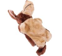 Veemoon Marionnette à Main Loup en Peluche Coton Souple, Interactif d'animaux pour Raconter des Histoires, Accessoire Théâtre Garçon et Filles, Présent Anniversaire, Marionnette Doigts