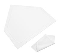 Veemoon Marqueur Plat D’entraînement Baseball, Tapis de Formation Résistant à L’Usure pour Lanceur, Matériel de Baseball Portable, Surface Plane Polyvalente Intérieur/extérieur, Outil