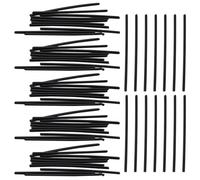 Veemoon Marqueurs D'incrustation Latéraux Accessoires pour Manche de Guitare Folk 200 Pièces en Abs Noir, Points de Position Légers Quantité Suffisante pour Guitare et Ukulélé