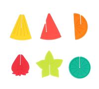 Veemoon Marqueurs en Silicone Colorés pour Verre à Vin et Tasse, Identificateurs de Boisson Réutilisables 6 Pièces pour Fête et Célébration Couleur Aléatoire