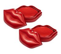 Veemoon Masque à Lèvres En Gel Hydratant 40 Pièces Lot Nocturne 20 Feuilles Par Boîte Soin Nourrissant Lèvres Sèches Extraits De Cerise Usage Quotidien Visage