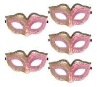 Veemoon Masque De Carnaval Or Poudré à Demi Visage Pour Enfants - Accessoire De Fête Et Cosplay Pour Et - Idéal Pour Halloween Et Mascarades