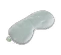 Veemoon Masque de Sommeil Yeux Bébé en Soie Naturelle Vert Masque Occultant Doucet et Léger Lavable en Machine Sieste Coucher et Voyage et Pratique pour -né