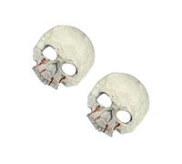 Veemoon Masque D'Halloween - Masque De Crâne Réaliste - Accessoire De Fête Terrifiant Pour Halloween Squelette Décoratif Pour Et Événements