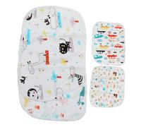 Veemoon Matelas de Change Bébé en Coton 4pcs, Imperméable et Réutilisable, Dimensions 45x30 Cm, Literie de Change des Nourrissons Plusieurs styles