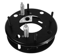 Veemoon Mécanisme de Basculement Réglable en Hauteur pour Bac à Shampoing de Salon, Accessoire Robuste Revêtement en Caoutchouc, Compatible Cuvette Céramique, Pièce de Rechange