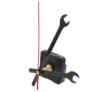 Veemoon Mécanisme de Mouvement D'horloge Kit à Quartz Silencieux en Plastique Aiguilles pour Réparation Horloge Murale à Usage Domestique ou Bureau