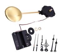 Veemoon Mécanisme de Pendule à Quartz Boîte à Musique, Kit Moteur de Réparation D'horloge Murale, Mouvement de Type Pendulaire, Aiguilles Incluses, Accessoire pour Horloge Domestique