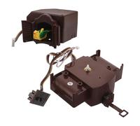 Veemoon Mécanisme D'horloge à Coucou à Quartz avec Carillon Musical et Chant d'oiseaux, Capteur Lumière pour Silence Nocturne, Balancier Oscillant, Kit de Réparation pour Horloges Murales