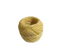 Veemoon Mèche de Bougie Naturel Enduite de Cire Dabeille Combustion Stable sans Fumée pour Fabrication de Bougies DIY