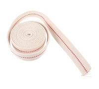 Veemoon Mèches pour Lampe à Huile Plate 2,5 Cm Coton 100% Tressé Combustible Continu Usage Quotidien Lampes Pétrole Lanternes Remplacement 1 Mètre Ramette