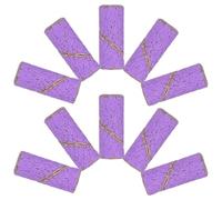 Veemoon Mini Anneaux de Ponçage Portable pour Ongles 50 en Acier Tungstène Grain 240 pour Manucure et Pédicure à Domicile Salon de Beauté