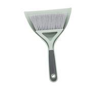 Veemoon Mini Balayette et Pelle de Bureau Compacte pour Nettoyage de Table Brosse à Poils Épais pour Maison Voiture et Clavier Pratique et Encombrant