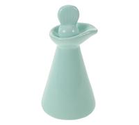 Veemoon Mini Flacon Compte-gouttes en Céramique Vintage 70ml pour Huiles Essentielles et Parfums, Rangement Stable et Portable, Usage Personnel et Salons de Beauté