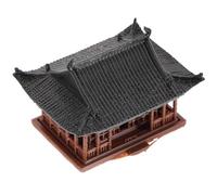 Veemoon Mini Pagode Chinoise Décorative en Plastique 6X45Cm pour Micro-Paysage Zen Statue Jardin Asiatique pour Bureau Aquarium et Bibliothèque Figurine Pagode Japonaise Paisible