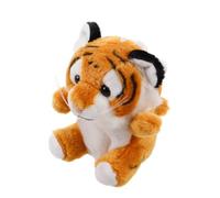Veemoon Mini Porte-Monnaie Peluche Tigre Adorable Accessoire Suspendu pour Décoration De Nurserie Et Keychain Réaliste pour Garçons Et Filles