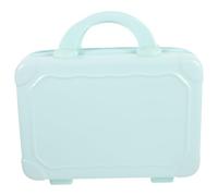 Veemoon Mini Valise Vanity Case Rigide en Abs, Format Macaron, Légère et Multifonction, Grosse Capacité, pour Maquillage et Voyage, pour Femmes